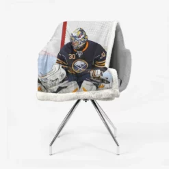 Ryan Miller NHL Player Sherpa Fleece Blanket 2