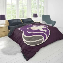 Sacramento Kings Exciting Logo Duvet Cover 1