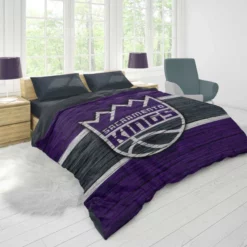 Sacramento Kings Logo Duvet Cover 1