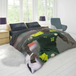 Sadio Mane Senegal elite Football Duvet Cover 1