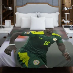 Sadio Mane Senegal elite Football Duvet Cover