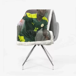 Sadio Mane Senegal elite Football Sherpa Fleece Blanket 2