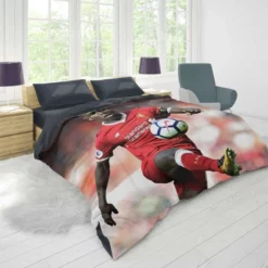 Sadio Mane dependable Football Duvet Cover 1