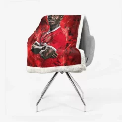 Sadio Mane extraordinary Football Sherpa Fleece Blanket 2