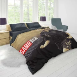 Samir Nasri Excellent Footballer Duvet Cover 1