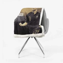 Samir Nasri Excellent Footballer Sherpa Fleece Blanket 2