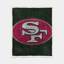 San Francisco 49ers NFL Football Player Sherpa Fleece Blanket 1