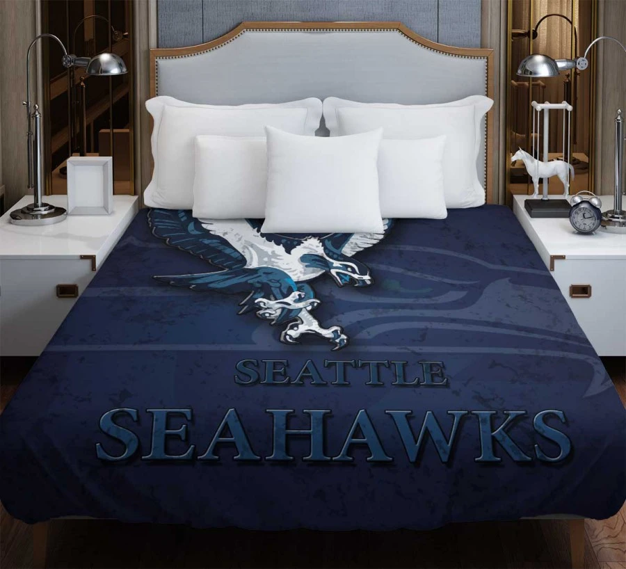 Seattle Seahawks NFL Football Club Duvet Cover