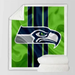 Seattle Seahawks NFL Sherpa Fleece Blanket