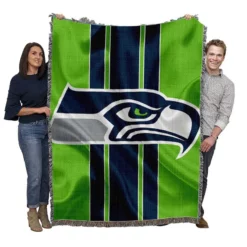 Seattle Seahawks NFL Woven Blanket