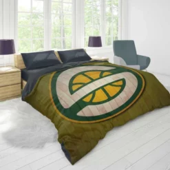 Seattle Supersonics Basketball team Duvet Cover 1