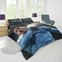 Sergio Aguero Extraordinary Football Player Duvet Cover 1