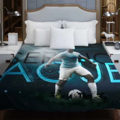 Sergio Aguero Manchester City Club Duvet Cover