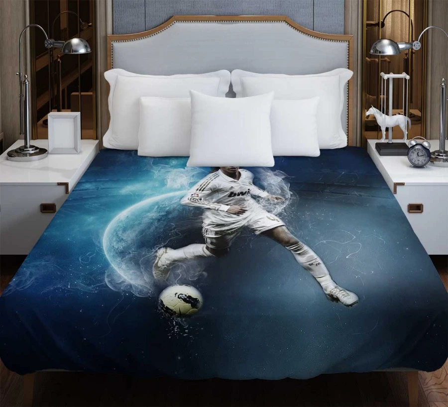 Sergio Ramos Copa del Rey Sports Player Duvet Cover