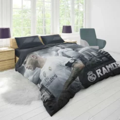 Sergio Ramos Supercopa de Espana Player Duvet Cover 1