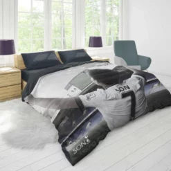 Son Heung Min Popular Football Player Duvet Cover 1