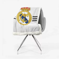 Spanish Football Club Real Madrid Sherpa Fleece Blanket 2