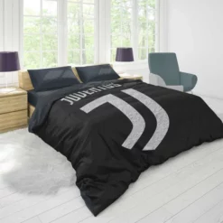 Spirited Italian Club Juventus Logo Duvet Cover 1