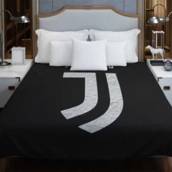Spirited Italian Club Juventus Logo Duvet Cover