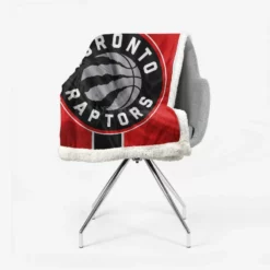 Spirited NBA Basketball Toronto Raptors Logo Sherpa Fleece Blanket 2