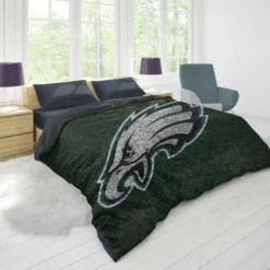 Spirited NFL Football Player Philadelphia Eagles Duvet Cover 1