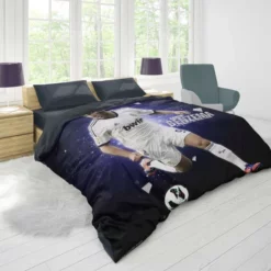 Sportive Football Player Karim Benzema Duvet Cover 1