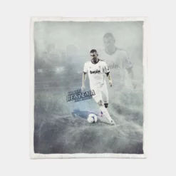 Spright Football Player Karim Mostafa Benzema Sherpa Fleece Blanket 1