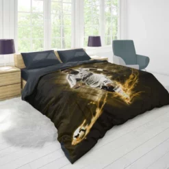 Spright Football Player Marcelo Vieira Duvet Cover 1