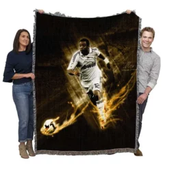 Spright Football Player Marcelo Vieira Woven Blanket