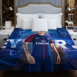 Spright PSG Football Player Neymar Duvet Cover