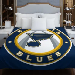 St louis Blues NHL Logo Duvet Cover