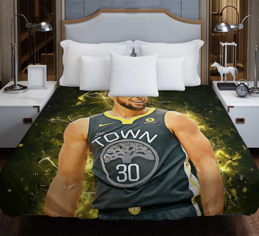 Stephen Curry Inspiring NBA Duvet Cover
