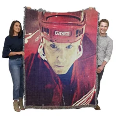 Steve Yeoman NHL Hockey Player Woven Blanket