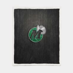 Strong NBA Basketball Team Dallas Mavericks Sherpa Fleece Blanket 1