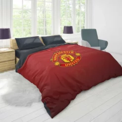 Strong Premier League Club Manchester United FC Duvet Cover 1