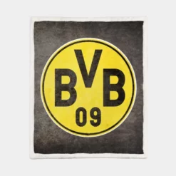 Stunning Football club Borussia Dortmund Sherpa Fleece Blanket 1