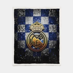 Super Copa de Espana Club Real Madrid CF Sherpa Fleece Blanket 1