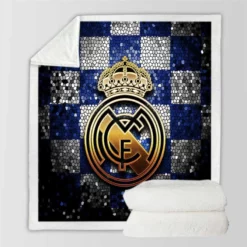 Super Copa de Espana Club Real Madrid CF Sherpa Fleece Blanket