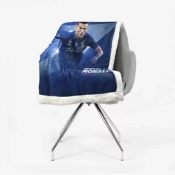 Supercoppa Cup Cristiano Ronaldo Sherpa Fleece Blanket 2