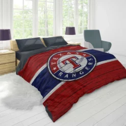 Texas Rangers American MLB Baseball Duvet Cover 1