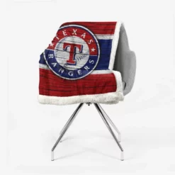 Texas Rangers American MLB Baseball Sherpa Fleece Blanket 2