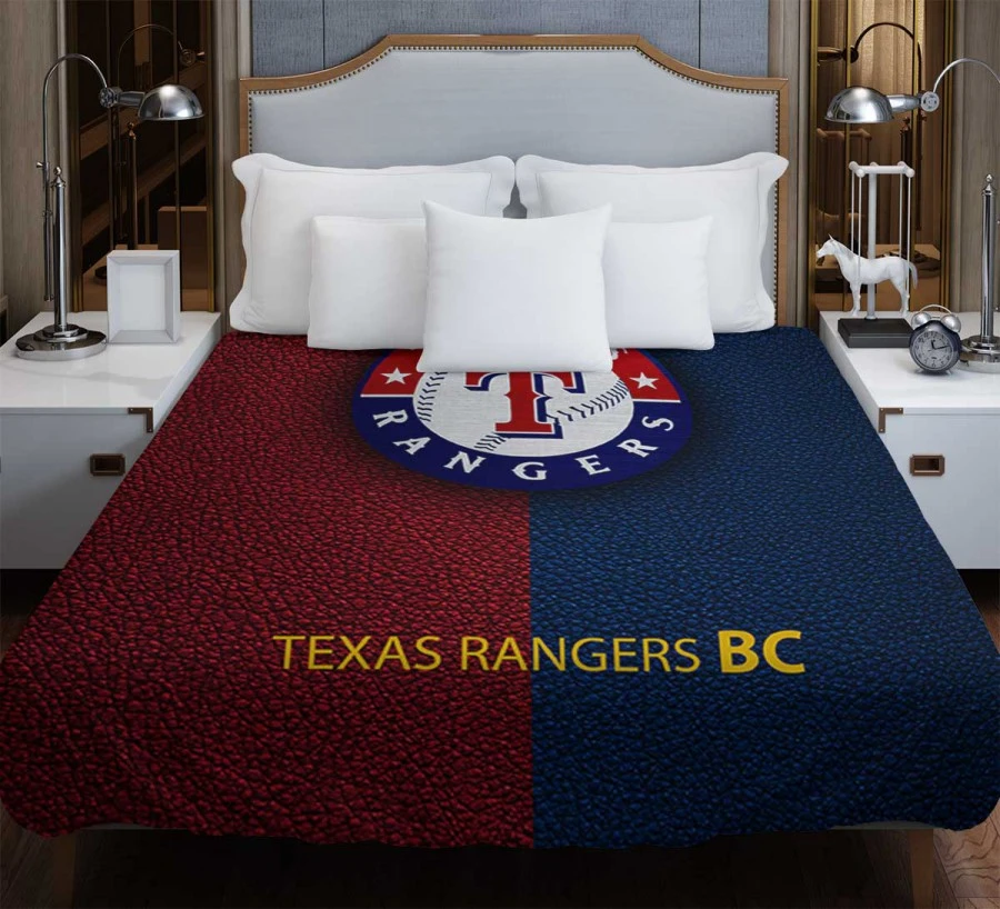 Texas Rangers Popular MLB Team Duvet Cover