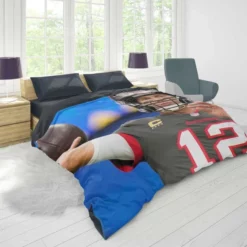 Tom Brady American Football Quarterback Duvet Cover 1