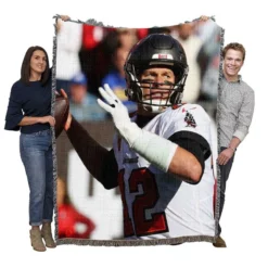 Tom Brady NFL Woven Blanket