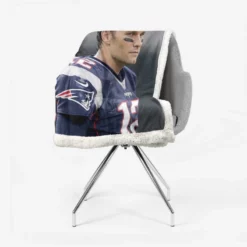 Tom Brady Patriots NFL Sherpa Fleece Blanket 2