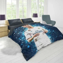 Toni Kroos Active Football Player Duvet Cover 1