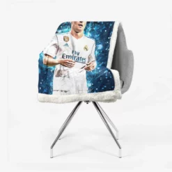 Toni Kroos Active Football Player Sherpa Fleece Blanket 2