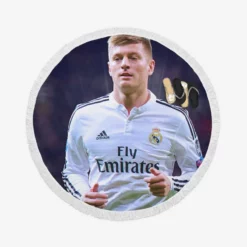 Toni Kroos Football Player Round Beach Towel