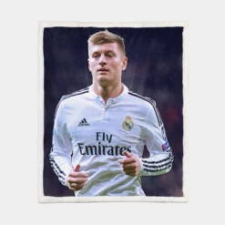 Toni Kroos Football Player Sherpa Fleece Blanket 1