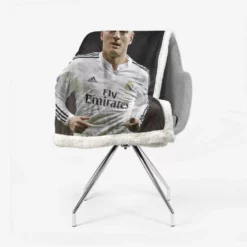 Toni Kroos UEFA Champions League Football Player Sherpa Fleece Blanket 2